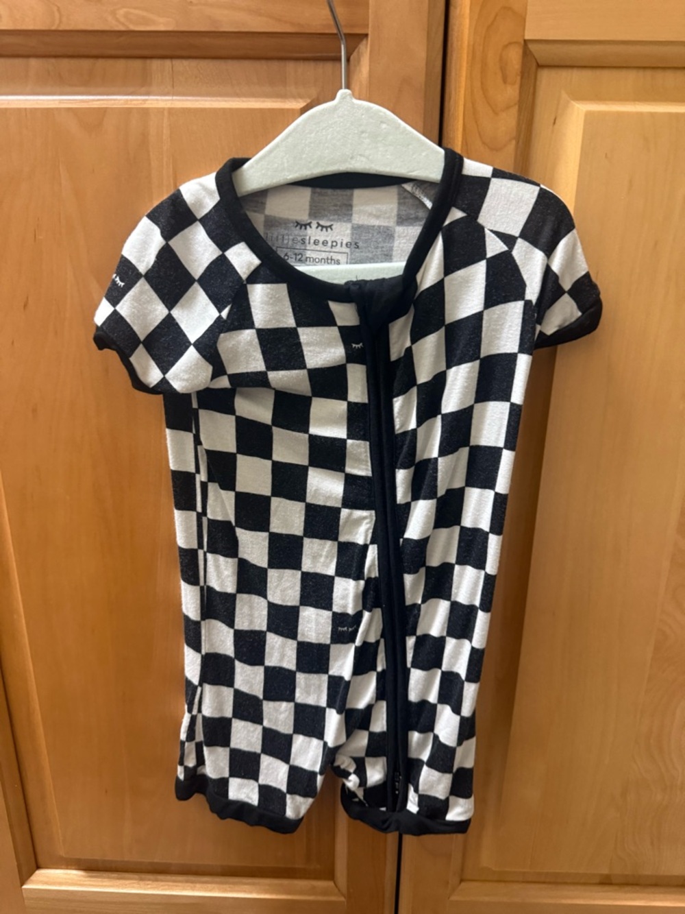 Little sleepies checkered shorty